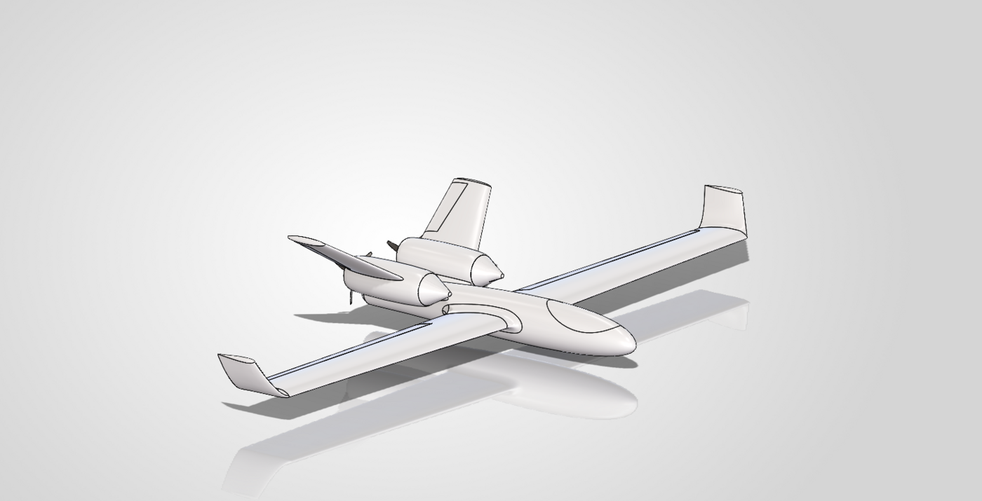 Eirspace aircraft CAD model
