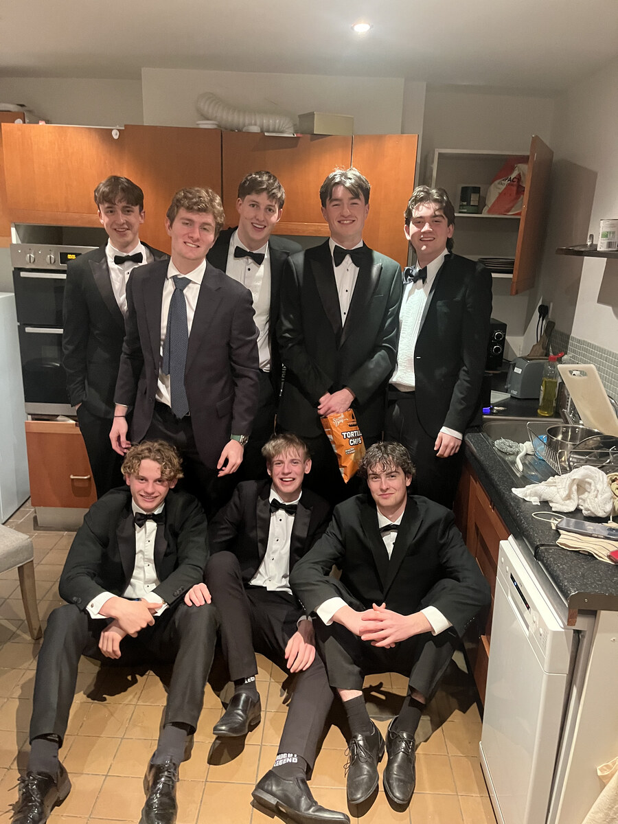 Formal night with friends